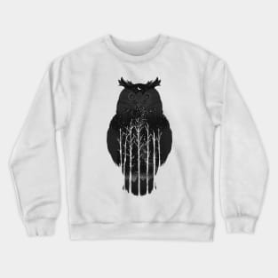 All in Owl Crewneck Sweatshirt